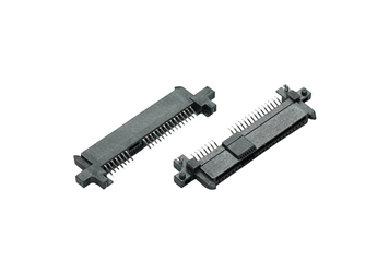 SAS 29P 母座90°沉板式SMT 不带小7P